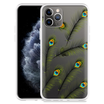 Cazy Hoesje geschikt voor iPhone 11 Pro - Feathers