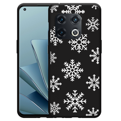 Cazy Hoesje Zwart geschikt voor OnePlus 10 Pro - Snow