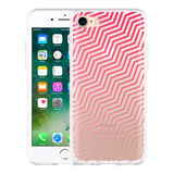 Hoesje geschikt voor iPhone 7 - Wavy Pink