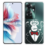 Hoesje geschikt voor Oppo Reno11 F Smoking Chimp