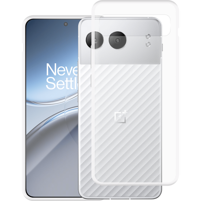 Just in Case Oneplus Nord 4 - Soft TPU Case with Necklace Strap - Clear