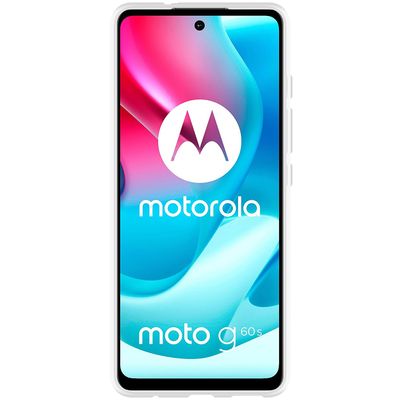Cazy TPU Hoesje met Koord geschikt voor Motorola Moto G60s - Transparant