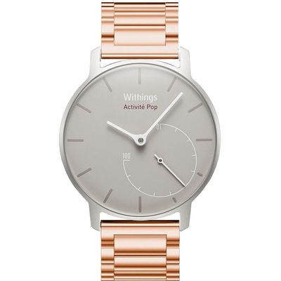 Cazy Metalen armband voor Withings Activite Pop - Rose Gold