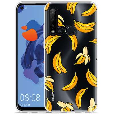 Cazy Hoesje geschikt voor Huawei P20 Lite 2019 - Banana