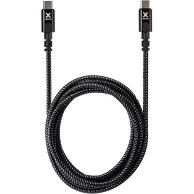 Xtorm USB-C naar USB-C PD Kabel 100W - 2 meter - Zwart