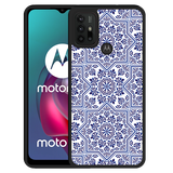 Hardcase hoesje geschikt voor Motorola Moto G10 - Delfts Blauw II