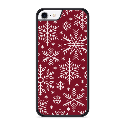 Cazy Hardcase hoesje geschikt voor iPhone 8 - Sneeuw