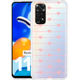 Hoesje geschikt voor Xiaomi Redmi Note 11/11S - Pink Love