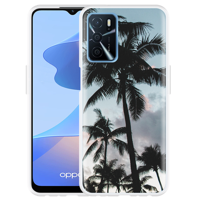 Cazy Hoesje geschikt voor Oppo A54s - Palmtrees