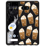 Hoesje Zwart geschikt voor Google Pixel 7a Frappuccino's