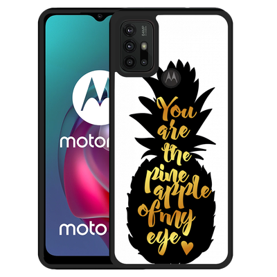 Cazy Hardcase hoesje geschikt voor Motorola Moto G10 - Big Pineapple