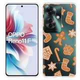 Hoesje geschikt voor Oppo Reno11 F Christmas Cookies