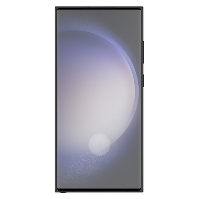Cazy Tempered Glass Screen Protector geschikt voor Samsung Galaxy S23 Ultra - Zwart - 2 stuks