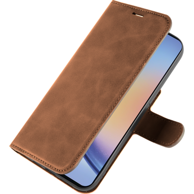 Cazy Premium Wallet Hoesje geschikt voor Samsung Galaxy A34 - Bruin