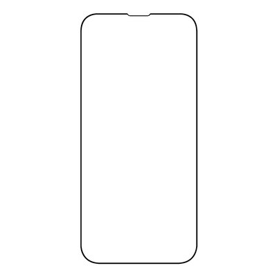 Cazy Tempered Glass Screen Protector geschikt voor iPhone 14 - Zwart - 2 stuks