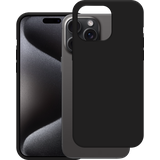 Soft TPU Hoesje geschikt voor iPhone 15 Pro Max - Zwart