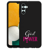 Hoesje Zwart geschikt voor Samsung Galaxy A13 5G - Girl Power