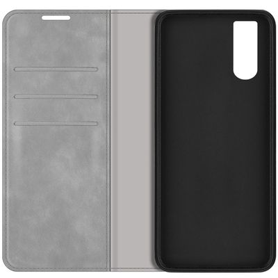 Cazy Wallet Magnetic Hoesje geschikt voor Sony Xperia 10 IV - Grijs