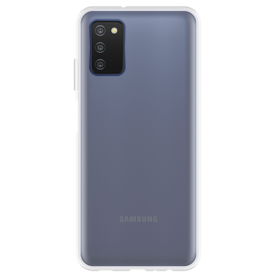 Cazy Soft TPU Hoesje geschikt voor Samsung Galaxy A03s - Transparant