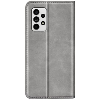 Cazy Wallet Magnetic Hoesje geschikt voor Samsung Galaxy A73 - Grijs