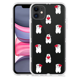 Hoesje geschikt voor iPhone 11 - Lovely Bears
