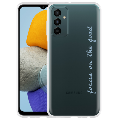 Cazy Hoesje geschikt voor Samsung Galaxy M23 - Focus On The Good
