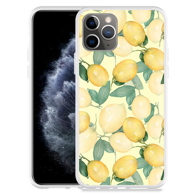 Cazy Hoesje geschikt voor iPhone 11 Pro - Lemons