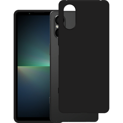 Just in Case Sony Xperia 5 V - Soft TPU Case with Necklace Strap - Black