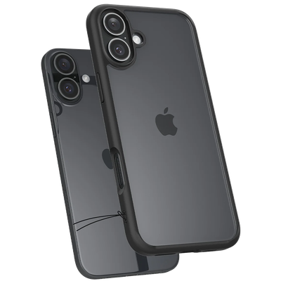 Spigen Hoesje geschikt voor iPhone 16 - Ultra Hybrid - Zwart