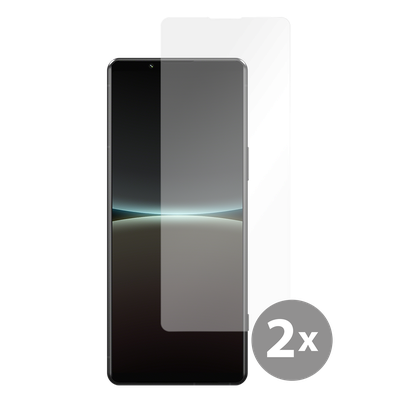 Cazy Tempered Glass Screen Protector geschikt voor Sony Xperia 5 IV - Transparant - 2 stuks