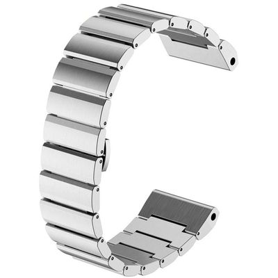 Cazy Metalen armband Chain Garmin Fenix 3 / Fenix 3 HR - Zilver