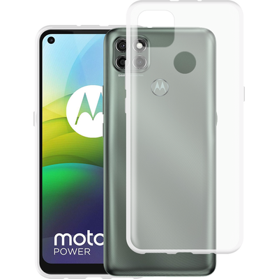 Cazy Soft TPU Hoesje geschikt voor Motorola Moto G9 Power - Transparant