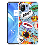 Hoesje geschikt voor Xiaomi Mi 11 Lite - Comic