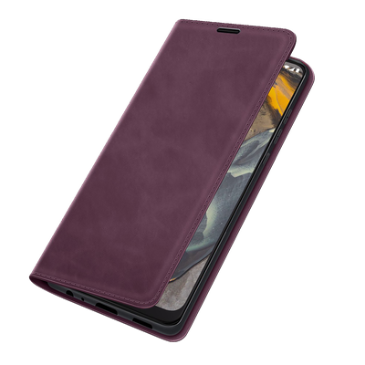 Cazy Wallet Magnetic Hoesje geschikt voor Nokia G22 - Paars