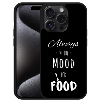 Cazy Hardcase Hoesje geschikt voor iPhone 15 Pro Mood for Food II