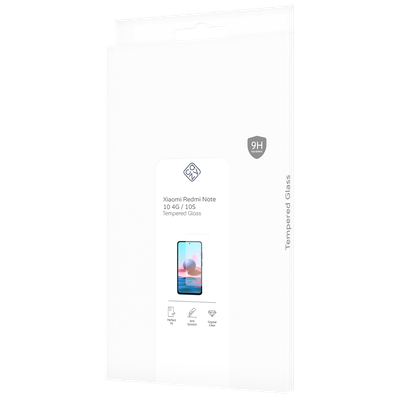 Cazy Tempered Glass Screen Protector geschikt voor Xiaomi Redmi Note 10 4G/Redmi Note 10S - Transparant