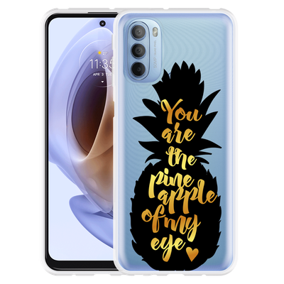 Cazy Hoesje geschikt voor Motorola Moto G41 - Big Pineapple