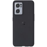 OnePlus Hoesje geschikt voor OnePlus Nord CE2 - Sandstone Bumper Case - Zwart