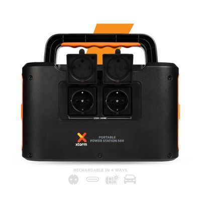 Xtorm 500W Portable Powerstation - Portable Generator - UK Versie - 192.000 mAh