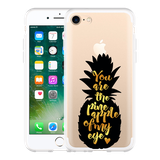 Hoesje geschikt voor iPhone 7 - Big Pineapple