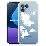 Hoesje geschikt voor Fairphone 5 World Map