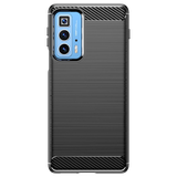 Rugged TPU Hoesje geschikt voor Motorola Edge 20 Pro - Zwart