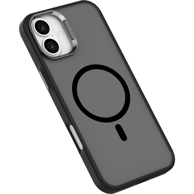 Cazy Hoesje geschikt voor iPhone 16 Plus - Military Grade - geschikt voor Magsafe - Zwart