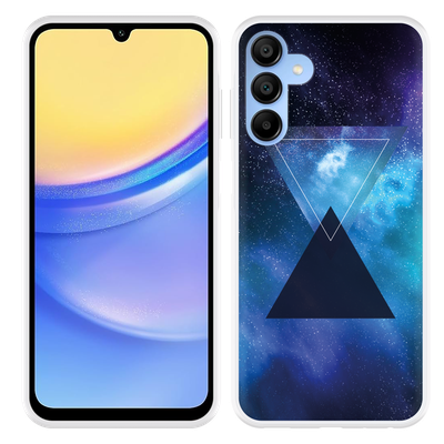 Cazy Hoesje geschikt voor Samsung Galaxy A15 / A15 5G Space