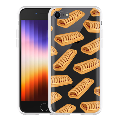 Cazy Hoesje geschikt voor iPhone SE 2022 - Frikandelbroodjes