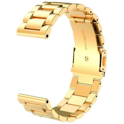 Cazy Metalen armband voor Garmin Fenix 3 / Fenix 3 HR - Goud