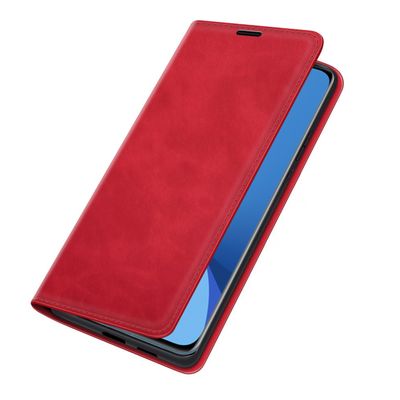 Cazy Wallet Magnetic Hoesje geschikt voor Xiaomi 12 Pro - Rood