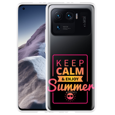 Cazy Hoesje geschikt voor Xiaomi Mi 11 Ultra - Summer Time