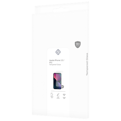 Cazy Tempered Glass Screen Protector geschikt voor iPhone 13/13 Pro - Transparant - 2 stuks
