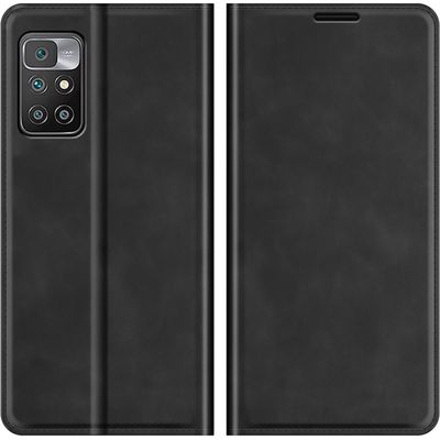 Cazy Wallet Magnetic Hoesje geschikt voor Xiaomi Redmi 10 - Zwart